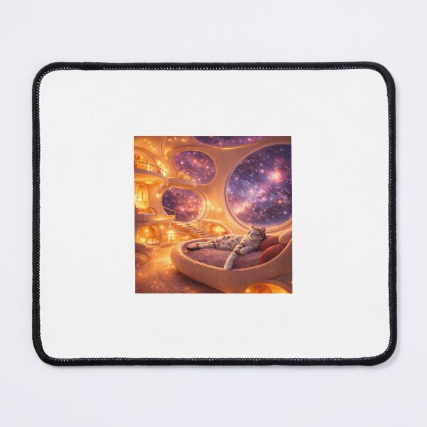 Item preview, Cosmic Cat Sanctuary – A Home Built for One designed and sold by LovelyCatGalaxy.
