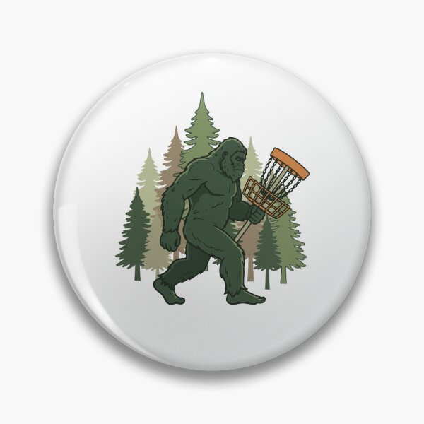 Item preview, Bigfoot Disc Golfer Basket Adventure designed and sold by LuminOrb.