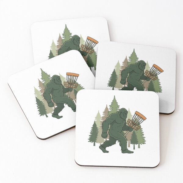 Item preview, Bigfoot Disc Golfer Basket Adventure designed and sold by LuminOrb.