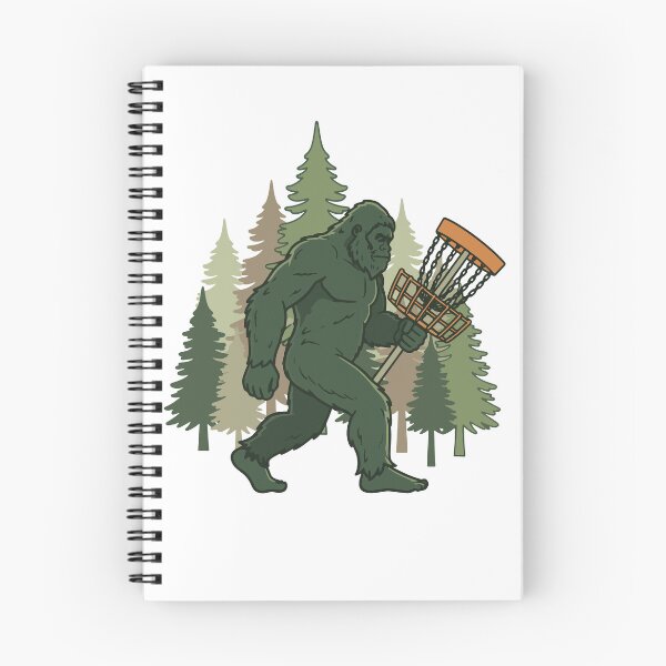 Item preview, Bigfoot Disc Golfer Basket Adventure designed and sold by LuminOrb.