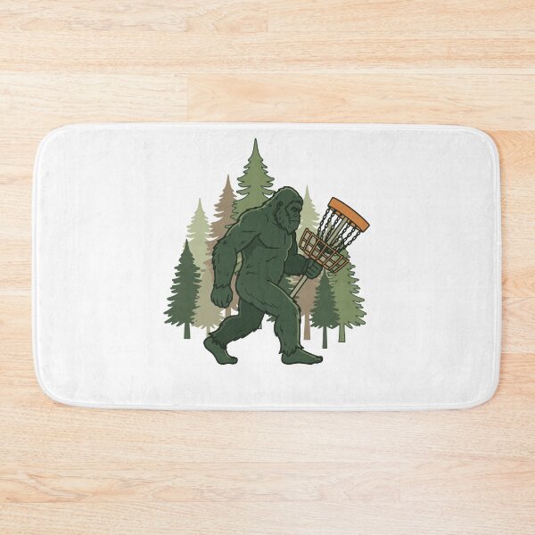 Item preview, Bigfoot Disc Golfer Basket Adventure designed and sold by LuminOrb.