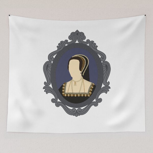 Item preview, Queen Tudor Anne Boleyn Silver Frame designed and sold by FreeOrca.