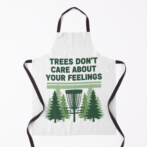 Item preview, Trees Dont Care About Your Feelings Disc Golf designed and sold by LuminOrb.