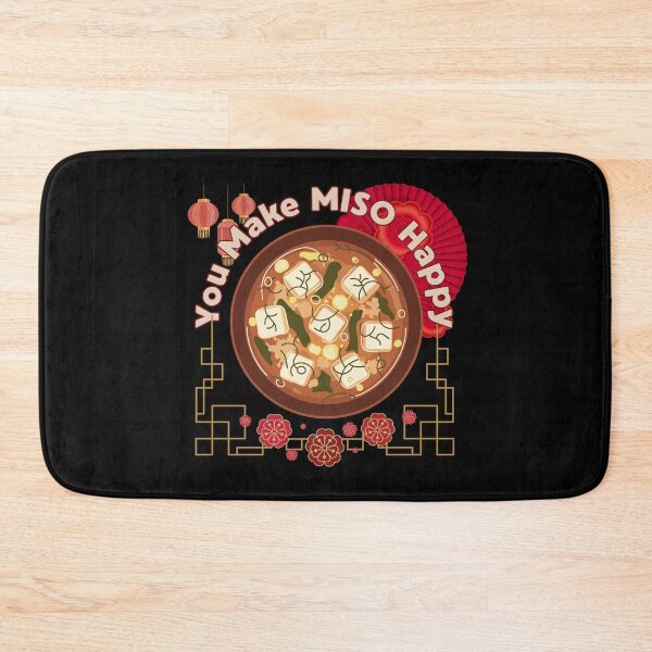 Item preview, Asian Food Pun Miso Soup Valentine designed and sold by Life Is Beautiful.