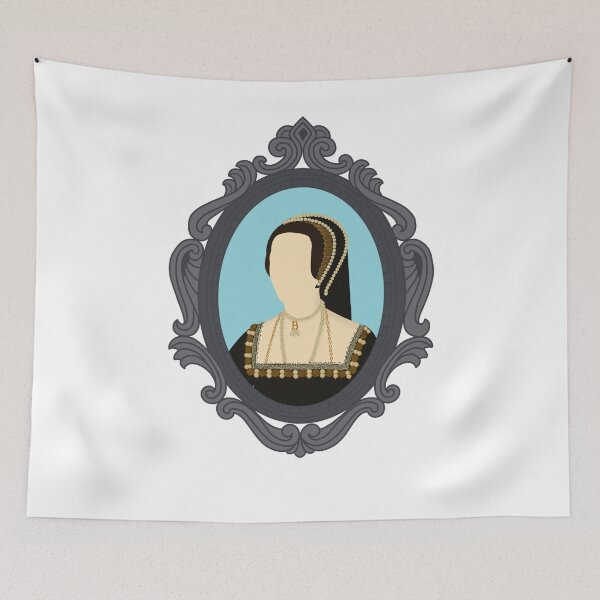 Item preview, Queen Tudor Anne Boleyn Silver Frame designed and sold by FreeOrca.