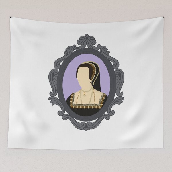 Item preview, Queen Tudor Anne Boleyn Silver Frame designed and sold by FreeOrca.