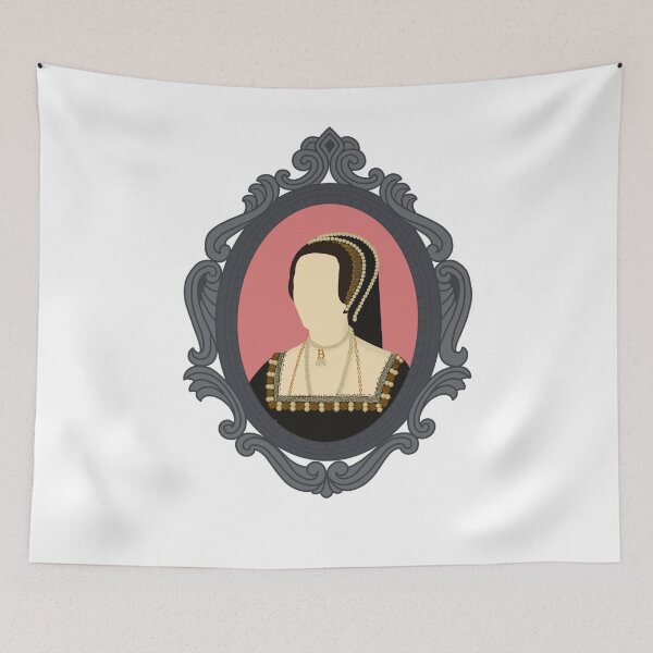 Item preview, Queen Tudor Anne Boleyn Silver Frame designed and sold by FreeOrca.