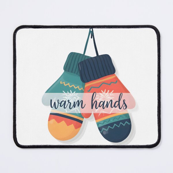 Item preview, warm hands, winter gloves, warm, hands, warm heart, cold hands designed and sold by TrueArtVibes.