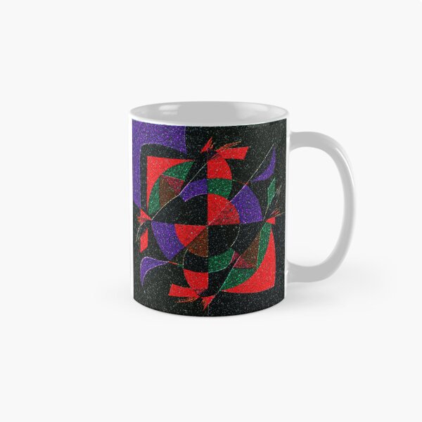 Item preview, astral collision dark lizard skin colorful geometric abstract design designed and sold by SmashingDeals.