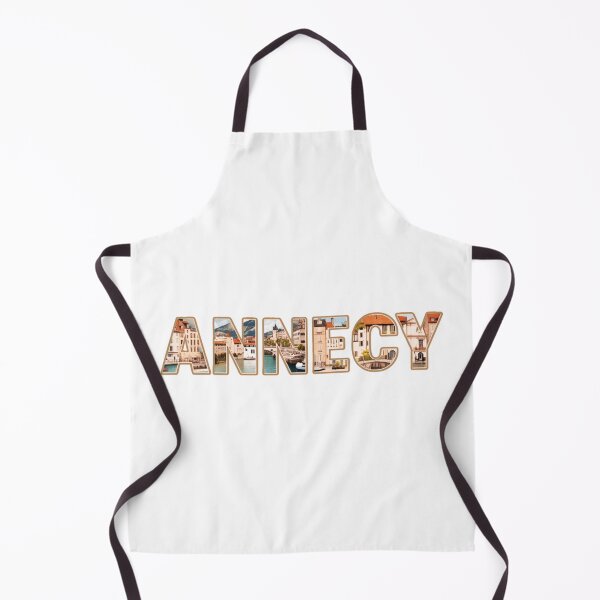 Item preview, Annecy France Vintage Travel Typography - Alpine Venice Art designed and sold by RDproject.