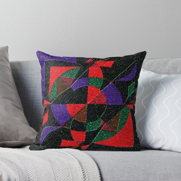 Item preview, astral collision dark lizard skin colorful geometric abstract design designed and sold by SmashingDeals.