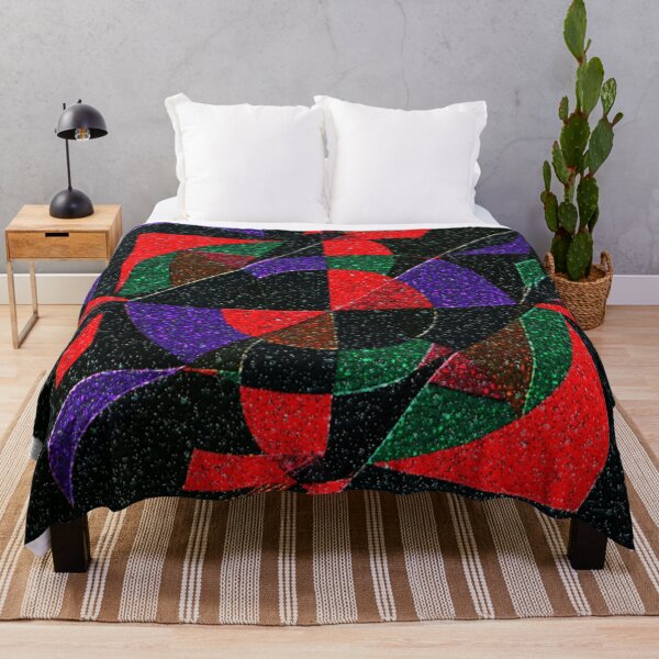 Item preview, astral collision dark lizard skin colorful geometric abstract design designed and sold by SmashingDeals.
