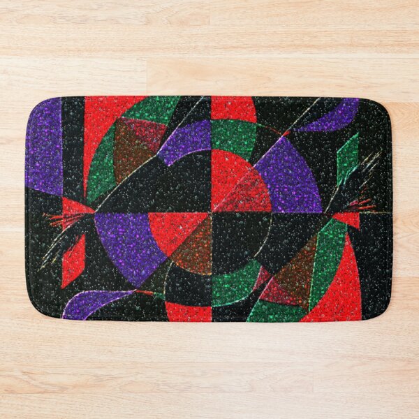 Item preview, astral collision dark lizard skin colorful geometric abstract design designed and sold by SmashingDeals.