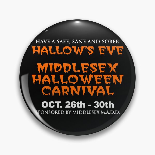 Item preview, Donnie Darko Middlesex Halloween Carnival Sign designed and sold by Power Up Prints.
