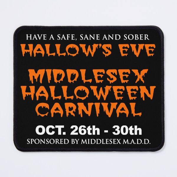 Item preview, Donnie Darko Middlesex Halloween Carnival Sign designed and sold by Power Up Prints.