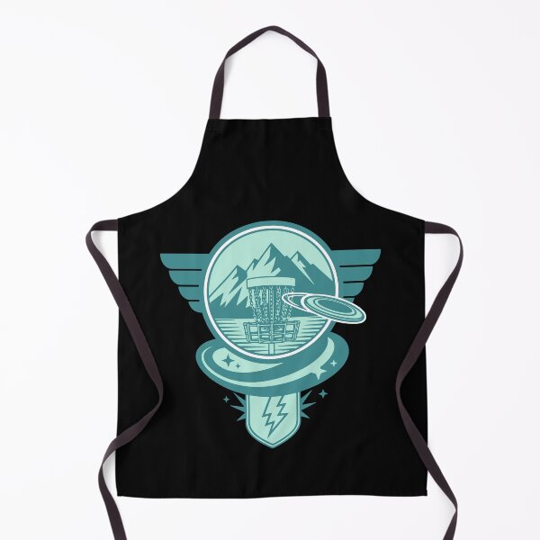 Item preview, Mountain Disc Golf Basket Flying Disc Scene designed and sold by LuminOrb.