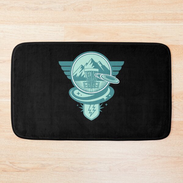 Item preview, Mountain Disc Golf Basket Flying Disc Scene designed and sold by LuminOrb.