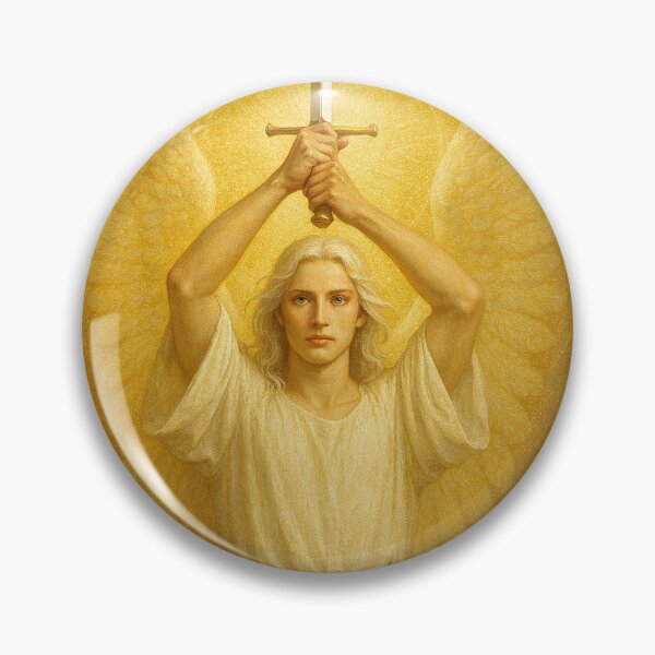 Item preview, RAPHAEL THE GOLDEN ANGEL designed and sold by WendyMaree.