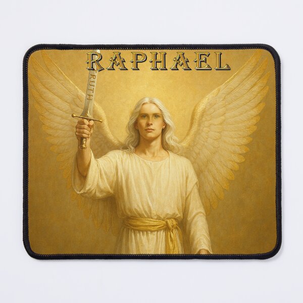 Item preview, RAPHAEL THE GOLDEN ANGEL designed and sold by WendyMaree.