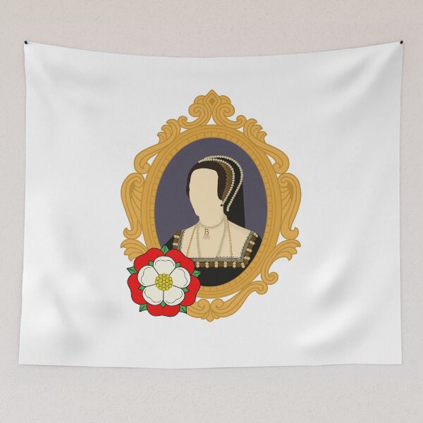 Item preview, Queen Tudor Anne Boleyn Golden Frame designed and sold by FreeOrca.