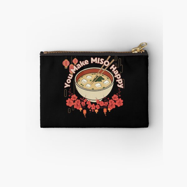 Item preview, You Make Miso Happy Food Pun designed and sold by Life Is Beautiful.