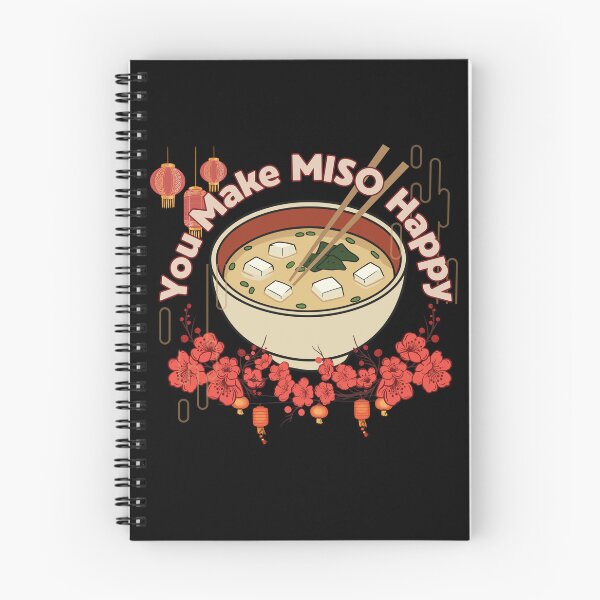Item preview, You Make Miso Happy Food Pun designed and sold by Life Is Beautiful.