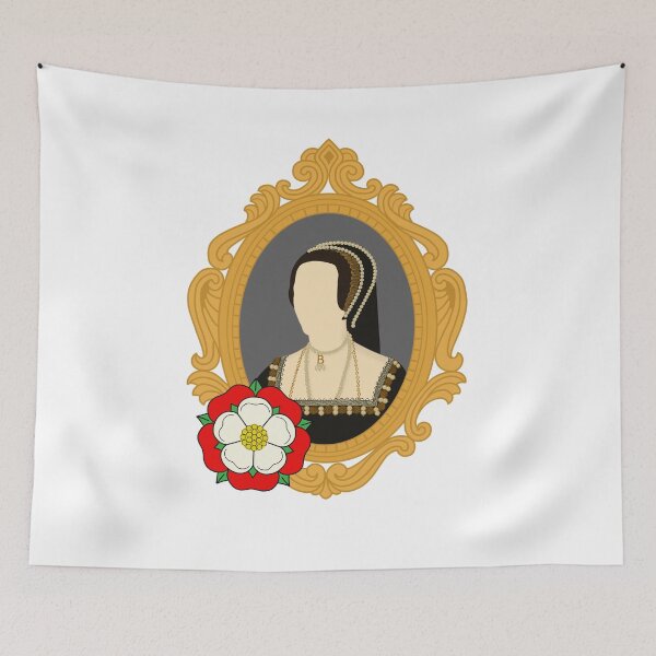 Item preview, Queen Tudor Anne Boleyn Golden Frame designed and sold by FreeOrca.