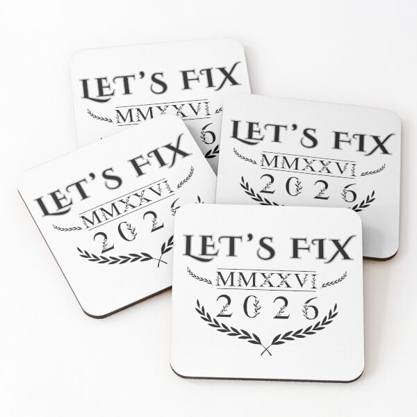 Item preview, Let's Fix 2026  designed and sold by PhraseCreatives.