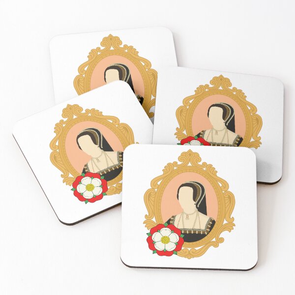 Item preview, Queen Tudor Anne Boleyn Golden Frame designed and sold by FreeOrca.