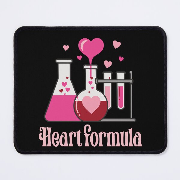 Item preview, Heart hormula Lab Tech valentine art designed and sold by Colorfulman.