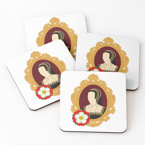 Item preview, Queen Tudor Anne Boleyn Golden Frame designed and sold by FreeOrca.