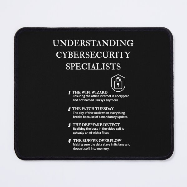 Item preview, Cybersecurity Humor Definition Collection – Black designed and sold by PsyFlow35.