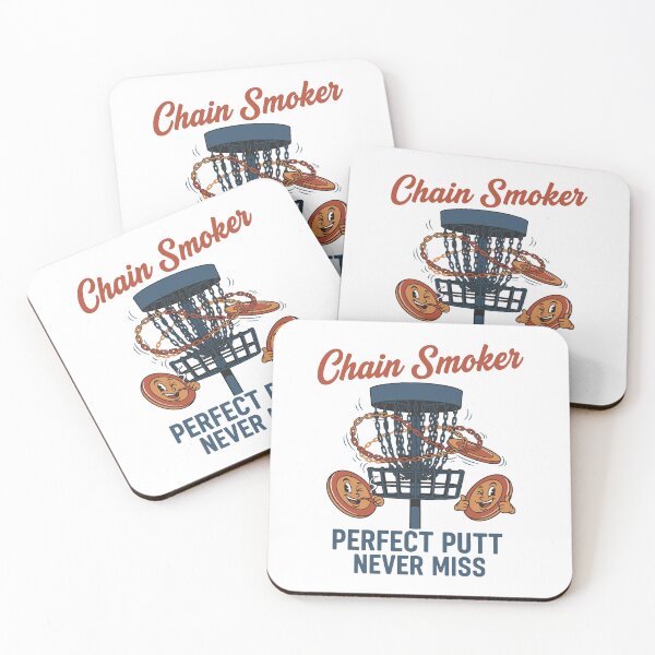 Item preview, Chain Smoker Perfect Putt Never Miss Disc Golf designed and sold by LuminOrb.