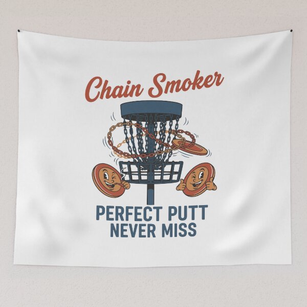 Item preview, Chain Smoker Perfect Putt Never Miss Disc Golf designed and sold by LuminOrb.