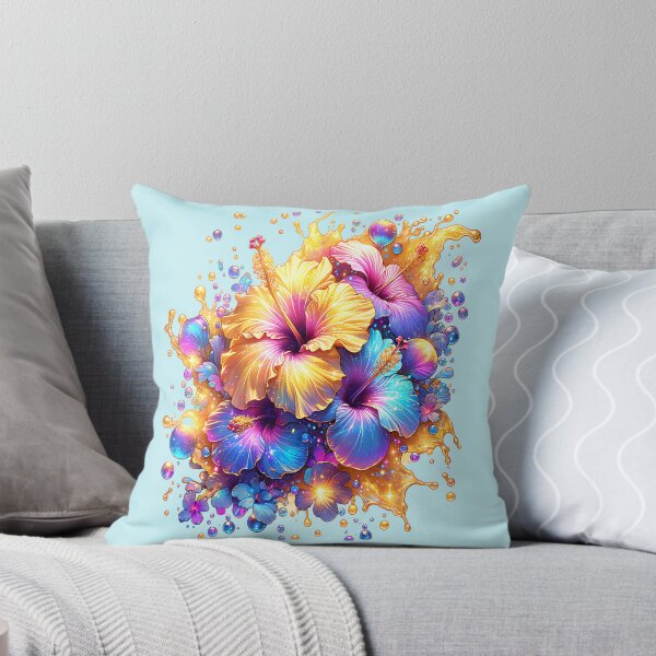 Item preview, fantasy flowers, golden hibiscus designed and sold by LoneAngel.