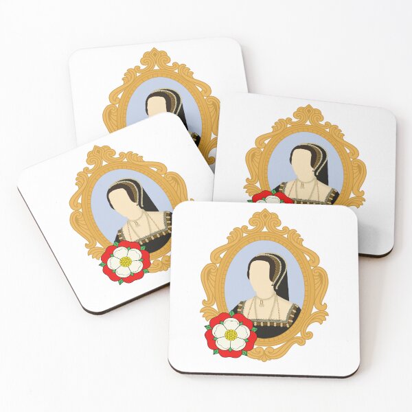 Item preview, Queen Tudor Anne Boleyn Golden Frame designed and sold by FreeOrca.