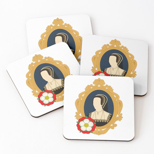 Item preview, Queen Tudor Anne Boleyn Golden Frame designed and sold by FreeOrca.