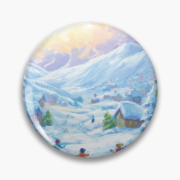 Item preview, Snowy Landscape and Winter Magic designed and sold by MidArtForge.