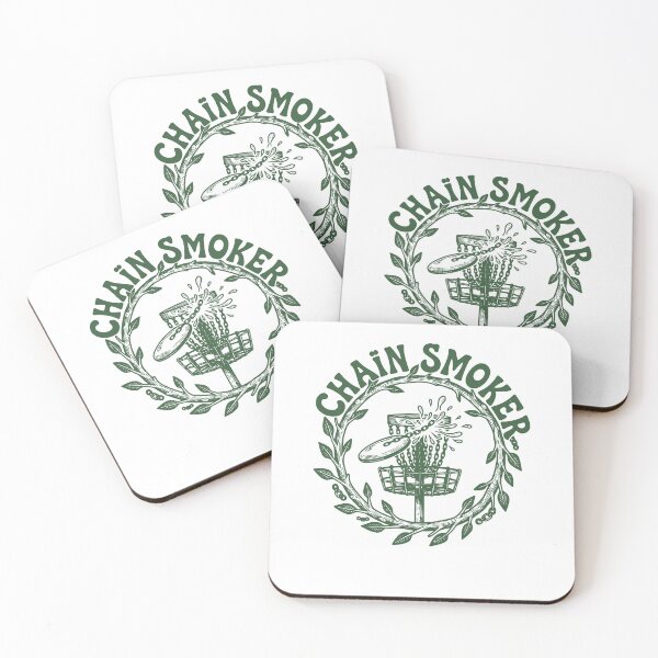 Item preview, Chain Smoker Disc Golf Funny Play Disc Design designed and sold by LuminOrb.
