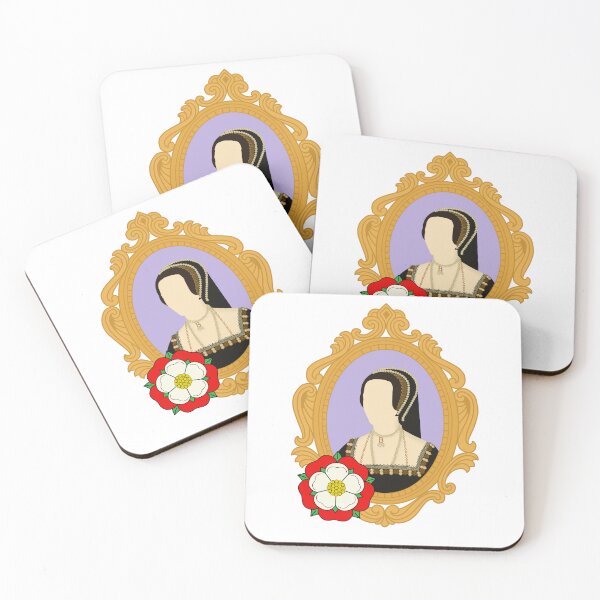 Item preview, Queen Tudor Anne Boleyn Golden Frame designed and sold by FreeOrca.
