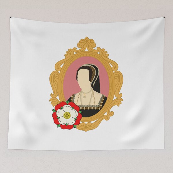 Item preview, Queen Tudor Anne Boleyn Golden Frame designed and sold by FreeOrca.