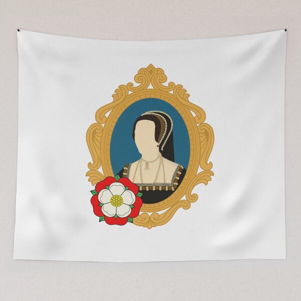 Item preview, Queen Tudor Anne Boleyn Golden Frame designed and sold by FreeOrca.