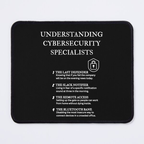 Item preview, Funny InfoSec Definition Laptop Sticker – Black designed and sold by PsyFlow35.