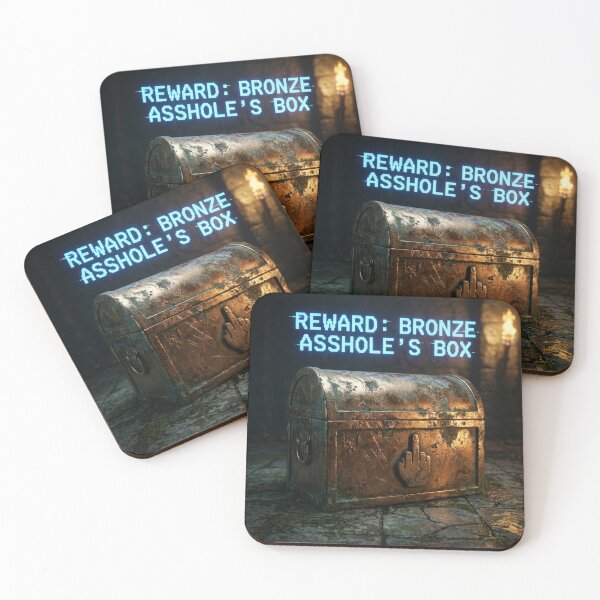 Item preview, Official Asshole's Box - Bronze Tier designed and sold by ryanguas.