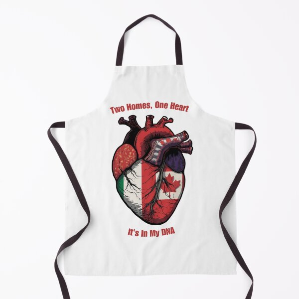 Item preview, Italian Canadian Heart - Two In One Embroidery Style designed and sold by PI-Global.