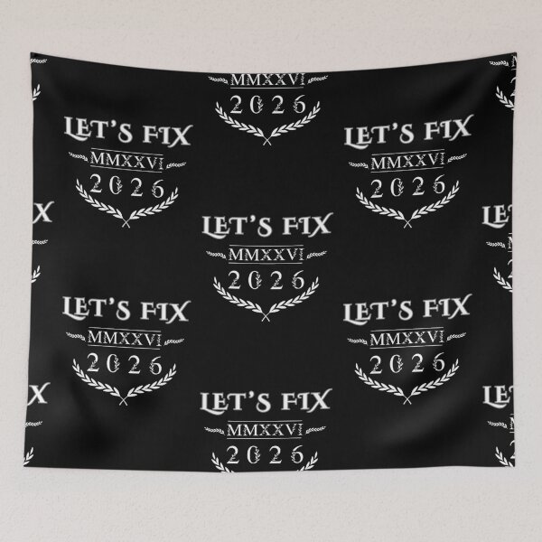 Item preview, Let's Fix 2026 designed and sold by PhraseCreatives.