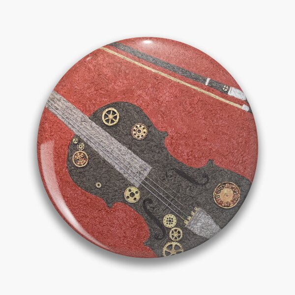 Item preview, 3D Steampunk Violin Painting designed and sold by CreativeSoup.