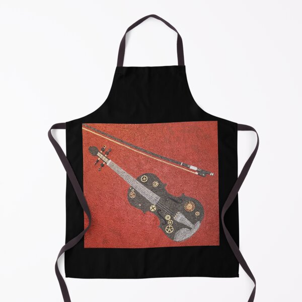 Item preview, 3D Steampunk Violin Painting designed and sold by CreativeSoup.