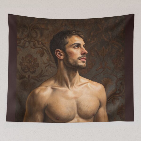 Item preview, Male Artwork in the Baroque Chiaroscuro Tradition designed and sold by gayishdesign.