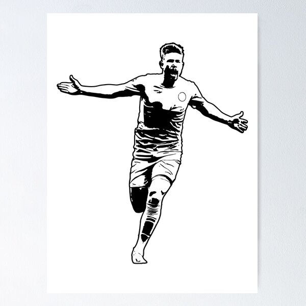 Item preview, Kevin De Bruyne designed and sold by CoconutSportsCo.